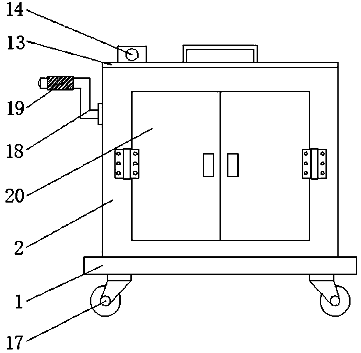 Electronic product storage box