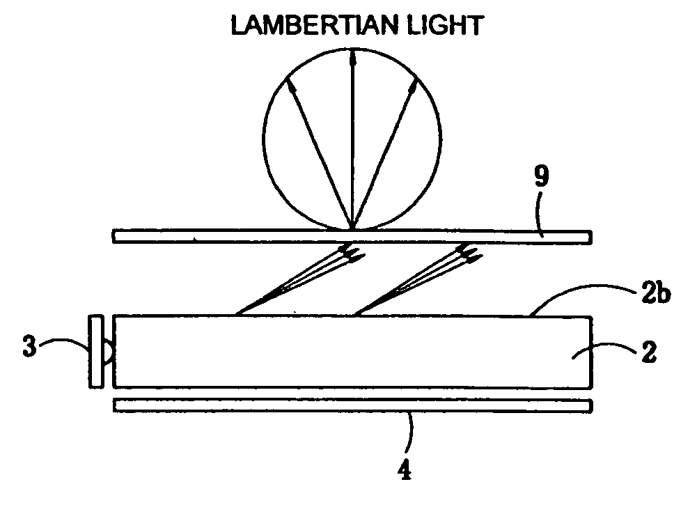 Surface light source, method for manufacturing the same and apparatus using it