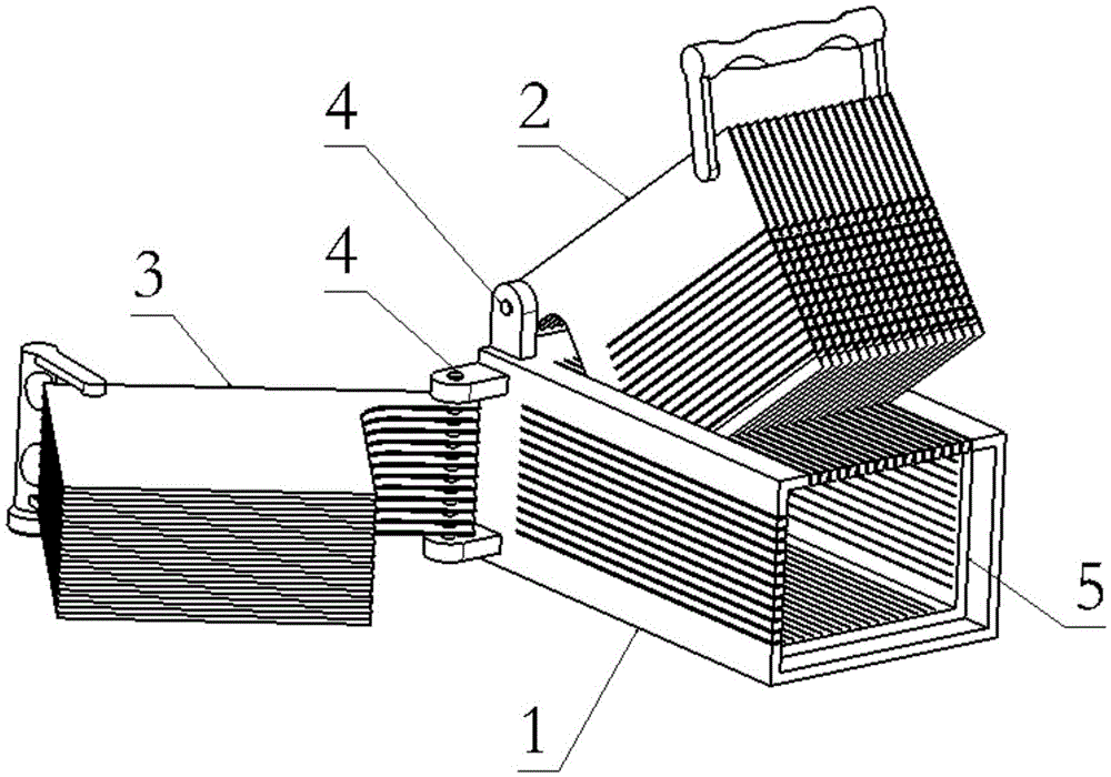 Shredding device for kitchen