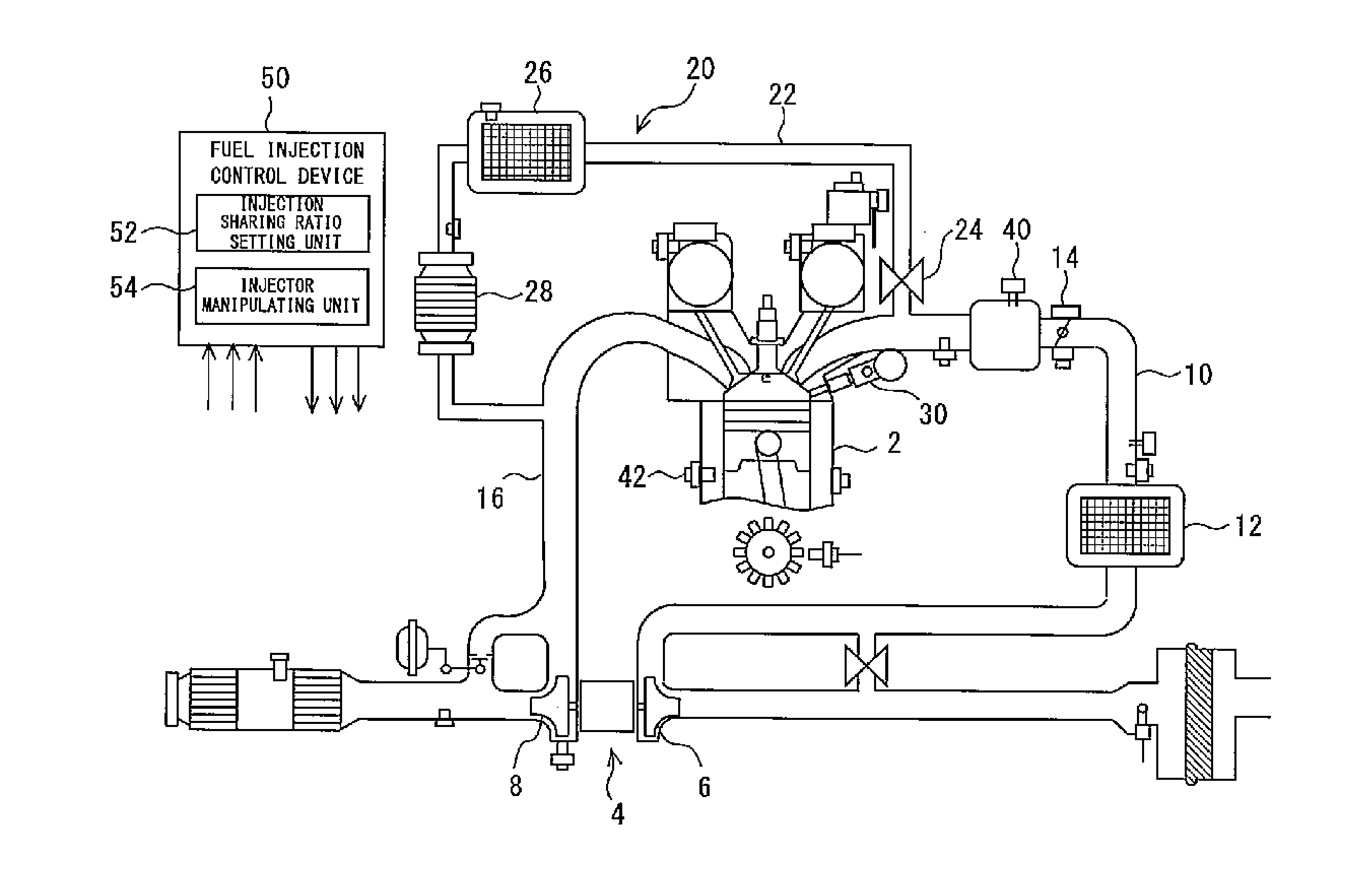 Fuel injection control device for internal combustion engine