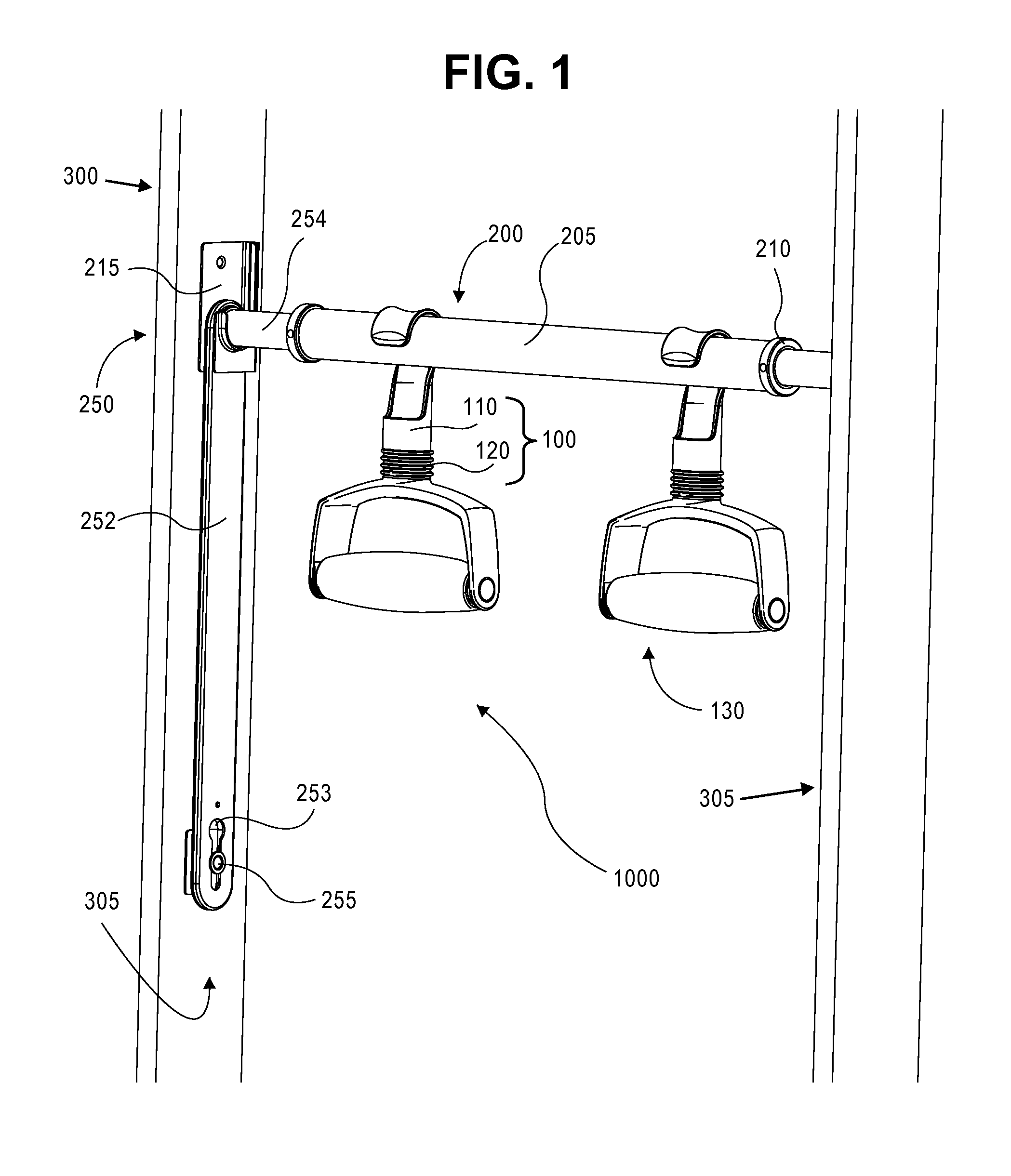 Handle assembly for use with an exercise bar