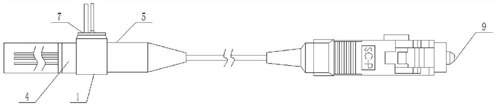 Low-crosstalk single-wavelength optical device