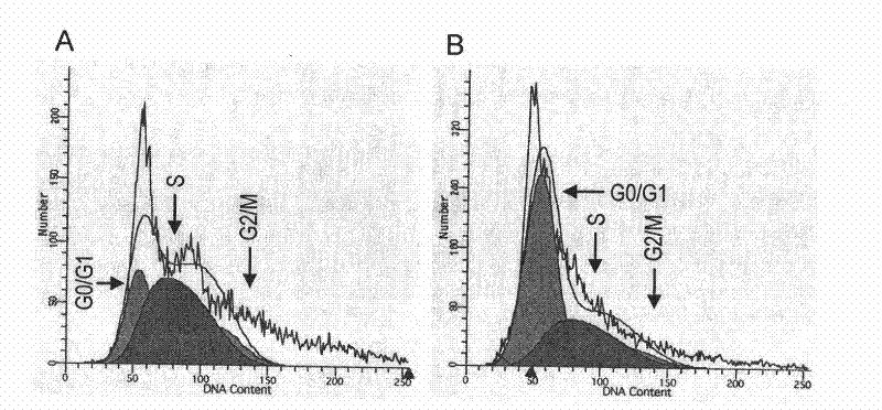 Anti-tumor medicament for promoting tumor cell senescence and preparation method thereof