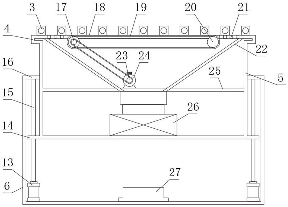 Wood molding veneering machine with fixing mechanism