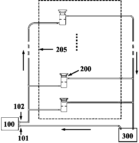 Method and device for preparing ZnO type crystal thin film