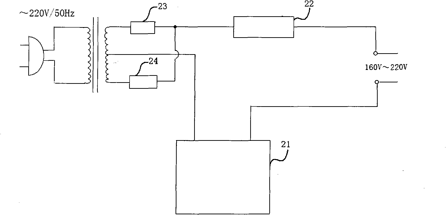 LED illumination system and linear power supply thereof