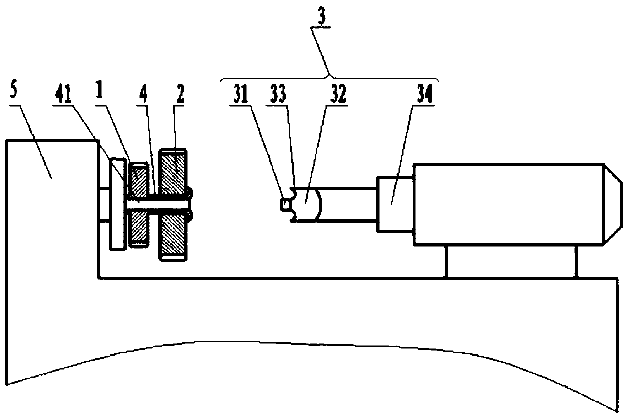 Duplicate gear riveting method