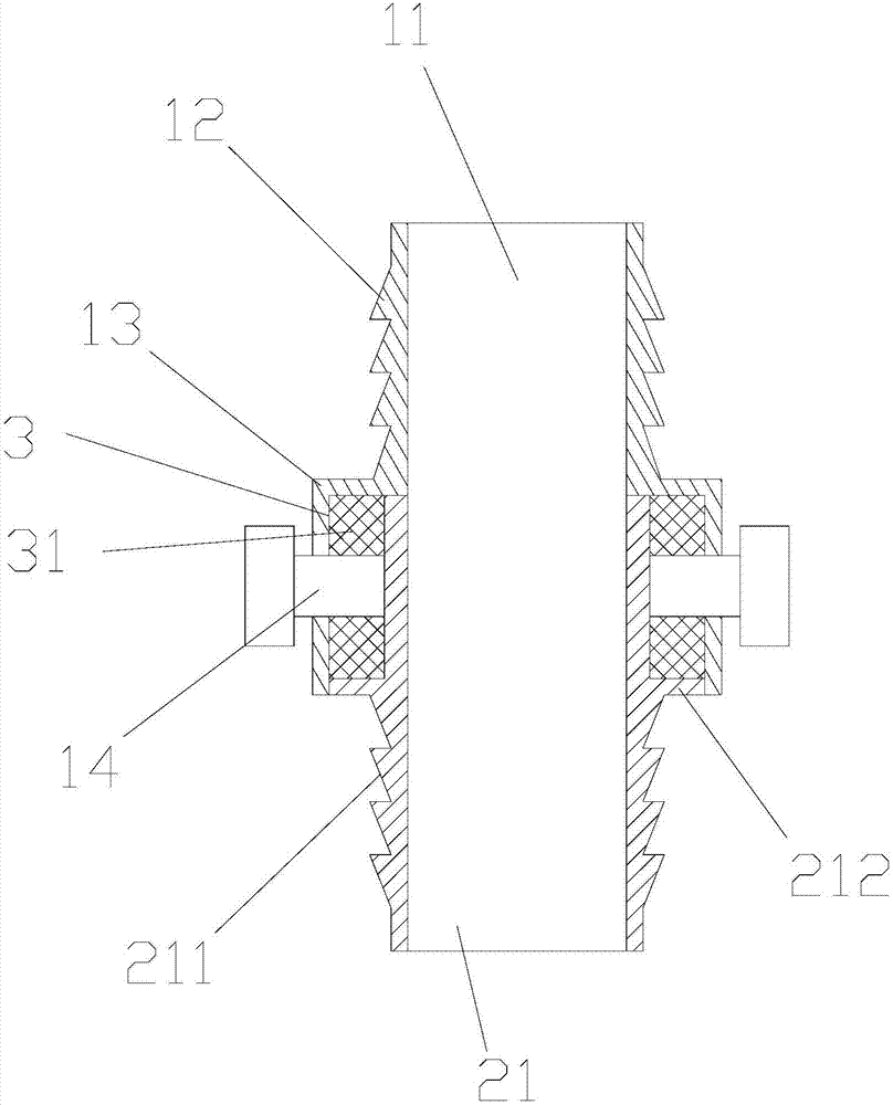 Rapid pipeline connection seat for fire fighting