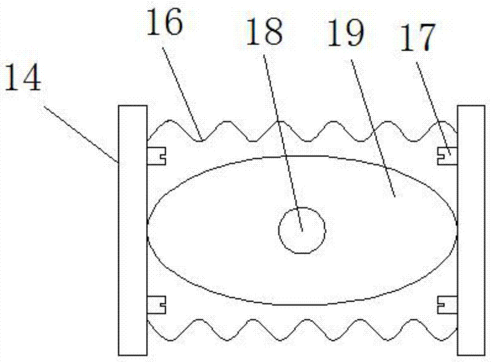 Organic conductive film coverage apparatus of FPC circuit board