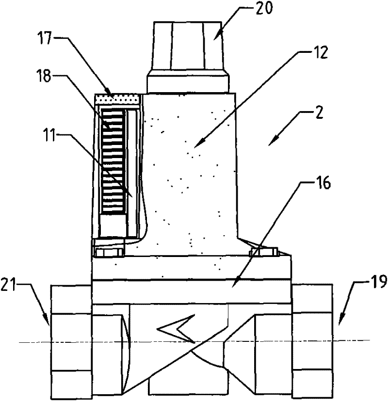 Multi-point-position radio-frequency communication detecting controller