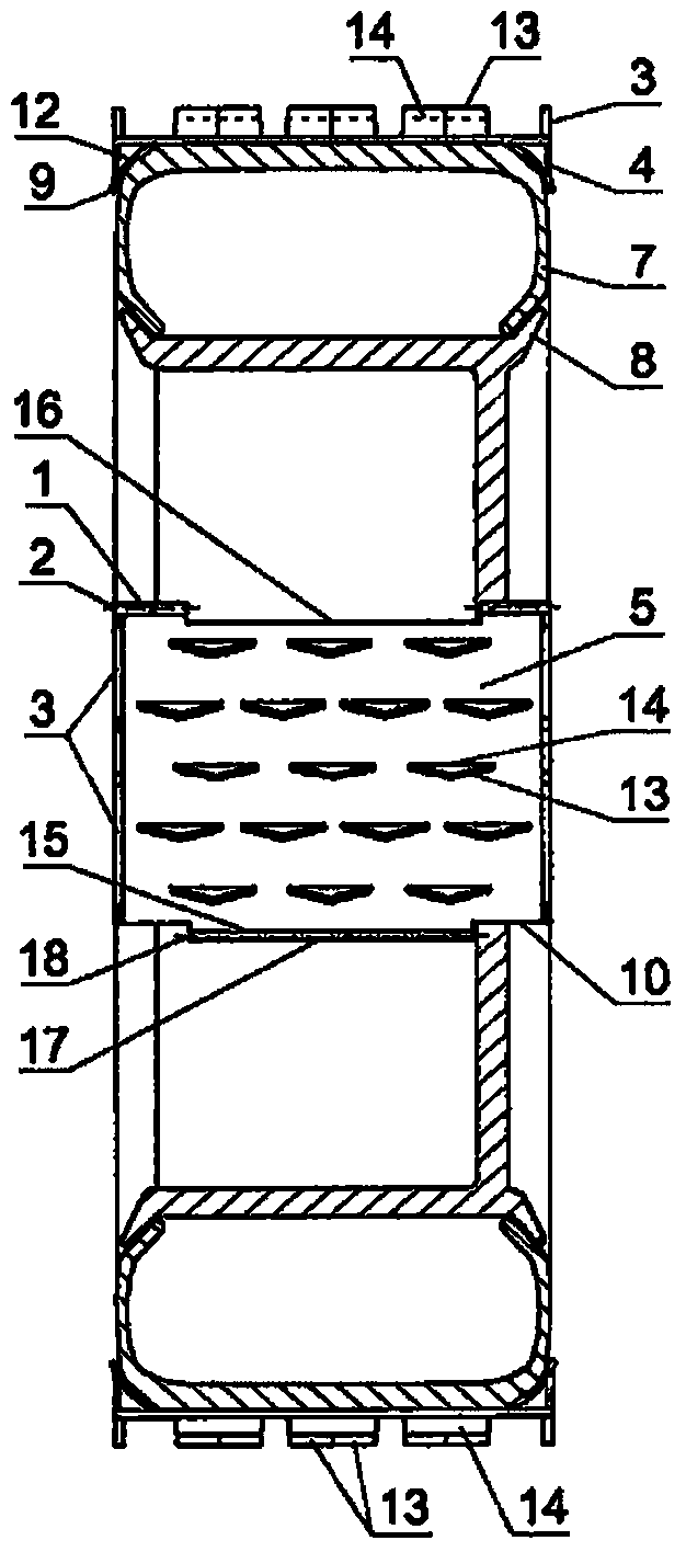 Automobile anti-sideslip hinge