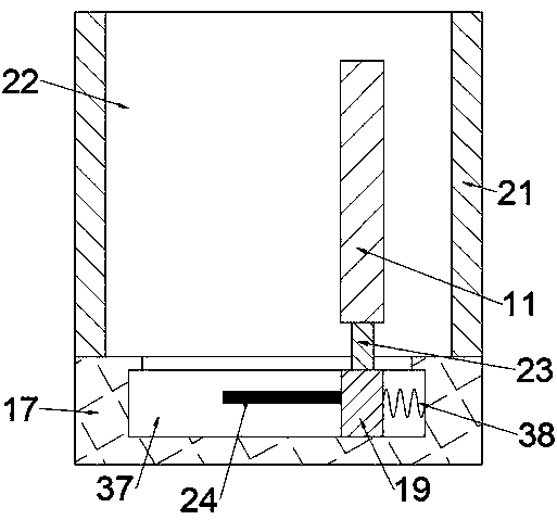 Body temperature measuring equipment for security detection