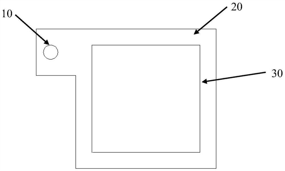 Metal electrode plate suitable for electrolyzing water vapor by electrolyte membrane