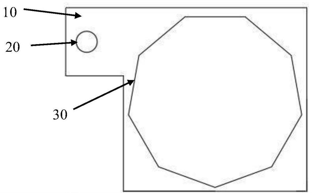 Metal electrode plate suitable for electrolyzing water vapor by electrolyte membrane