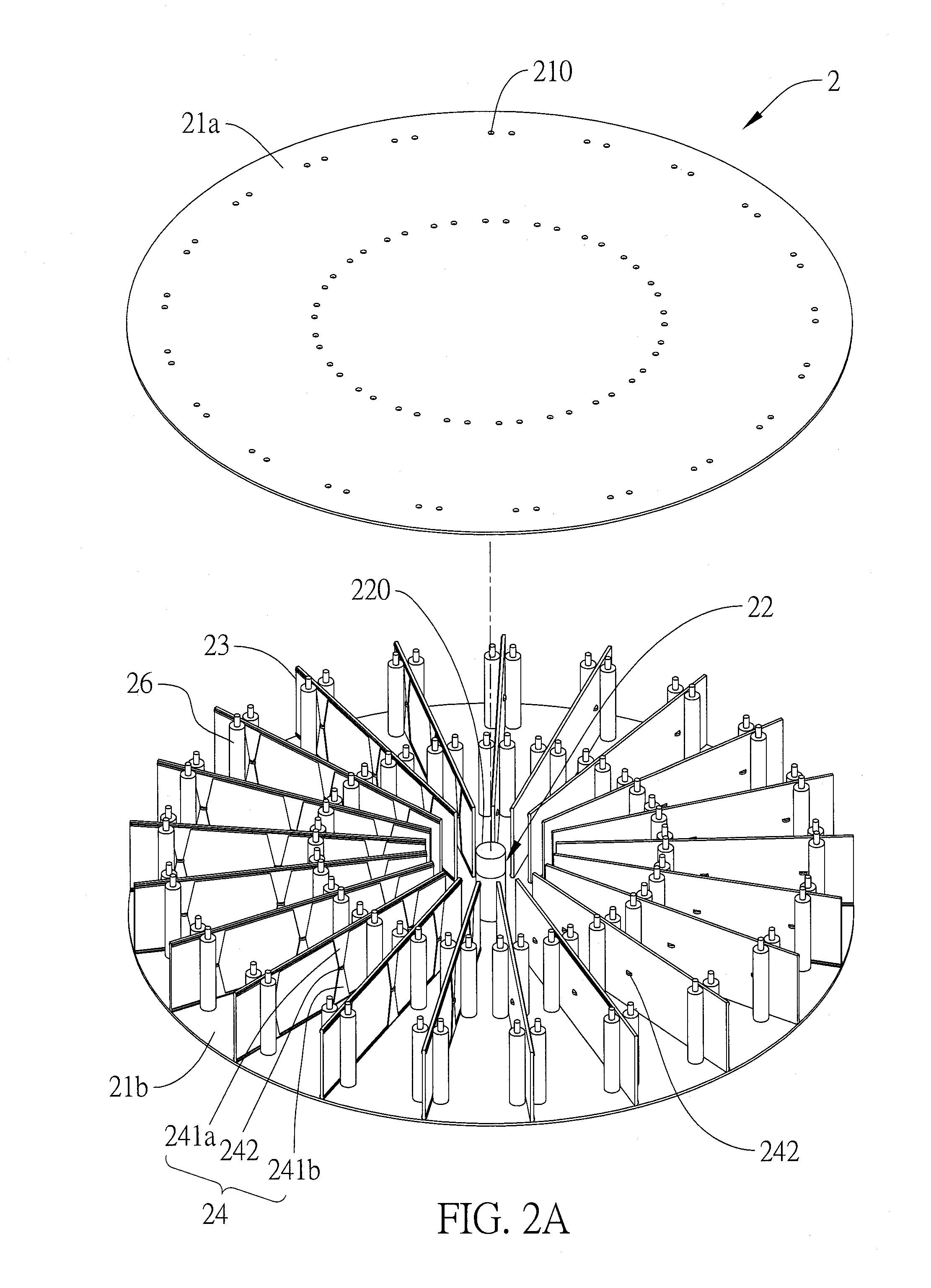 Beam steering antenna structure