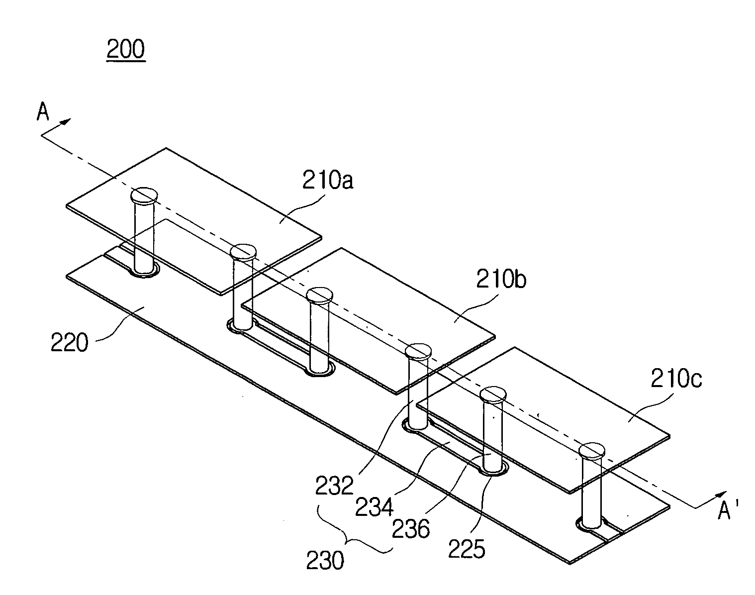 Electromagnetic bandgap structure and printed circuit board