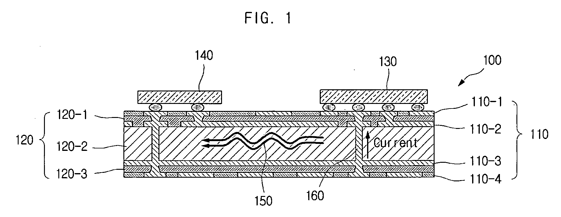 Electromagnetic bandgap structure and printed circuit board