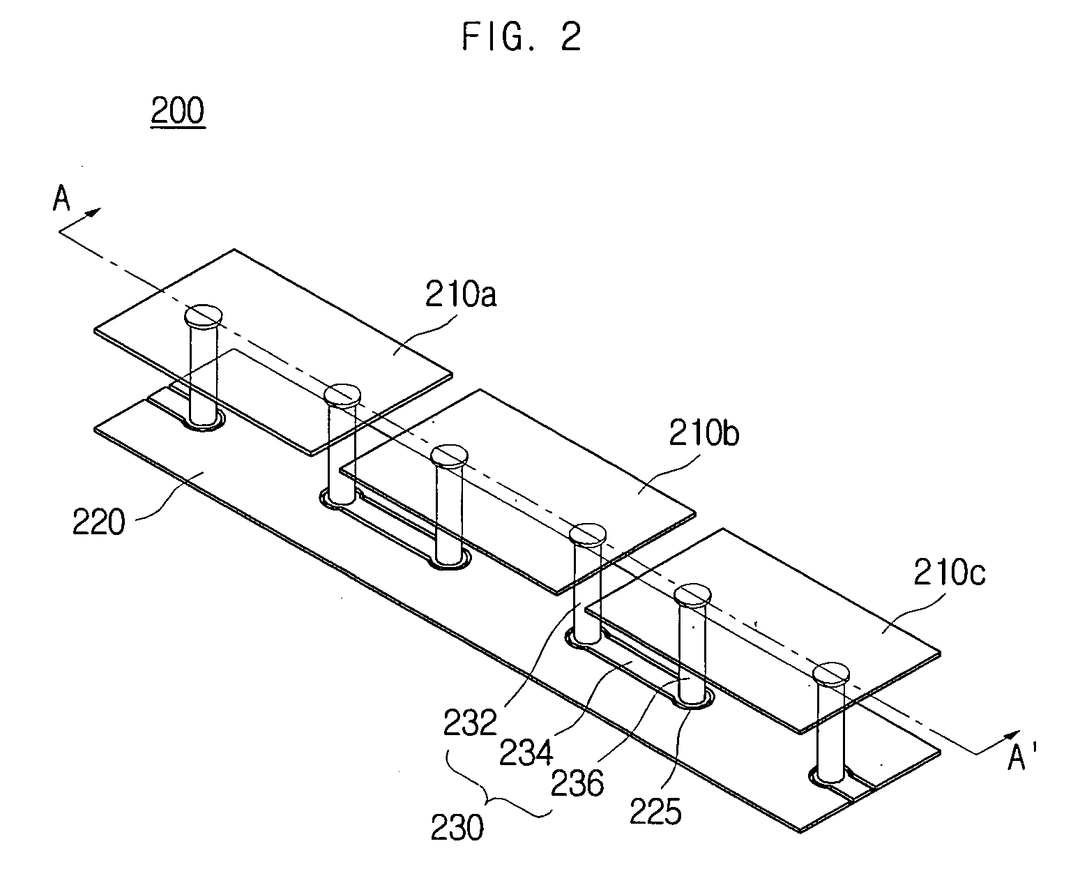 Electromagnetic bandgap structure and printed circuit board