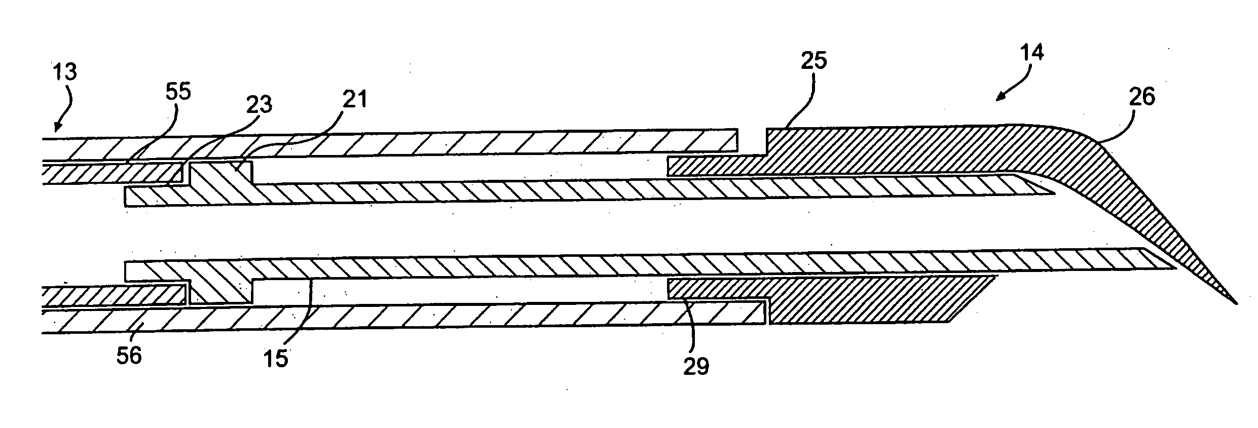 Endoscopic submucosal core biopsy device