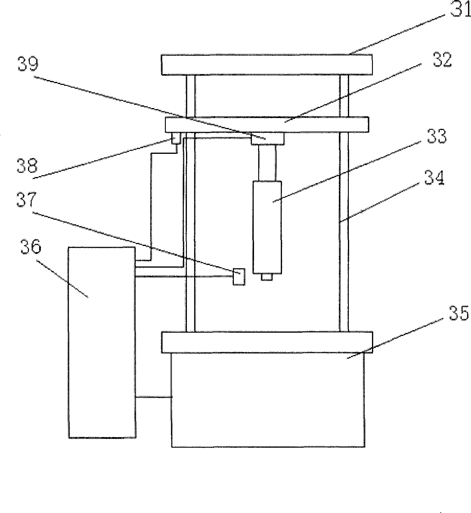 System and method for testing stress, displacement and airtight performance in ultra-low temperature surroundings