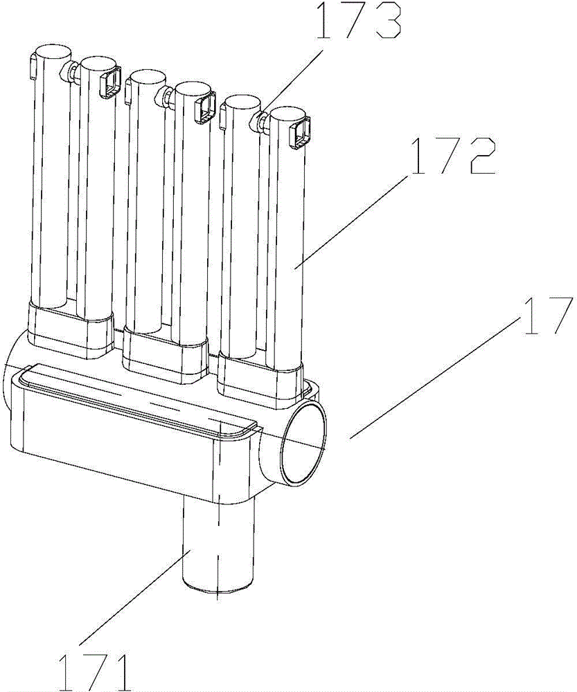 Washing type air purifier structure