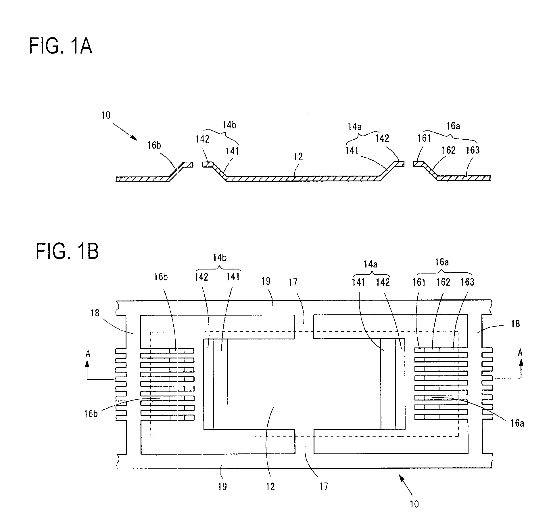 Package for photoelectric wiring and lead frame