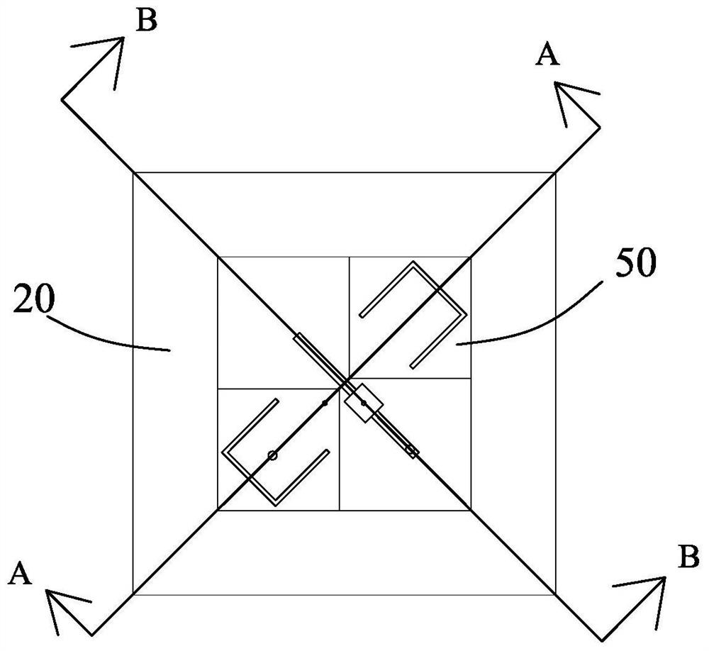 A kind of antenna unit and array antenna