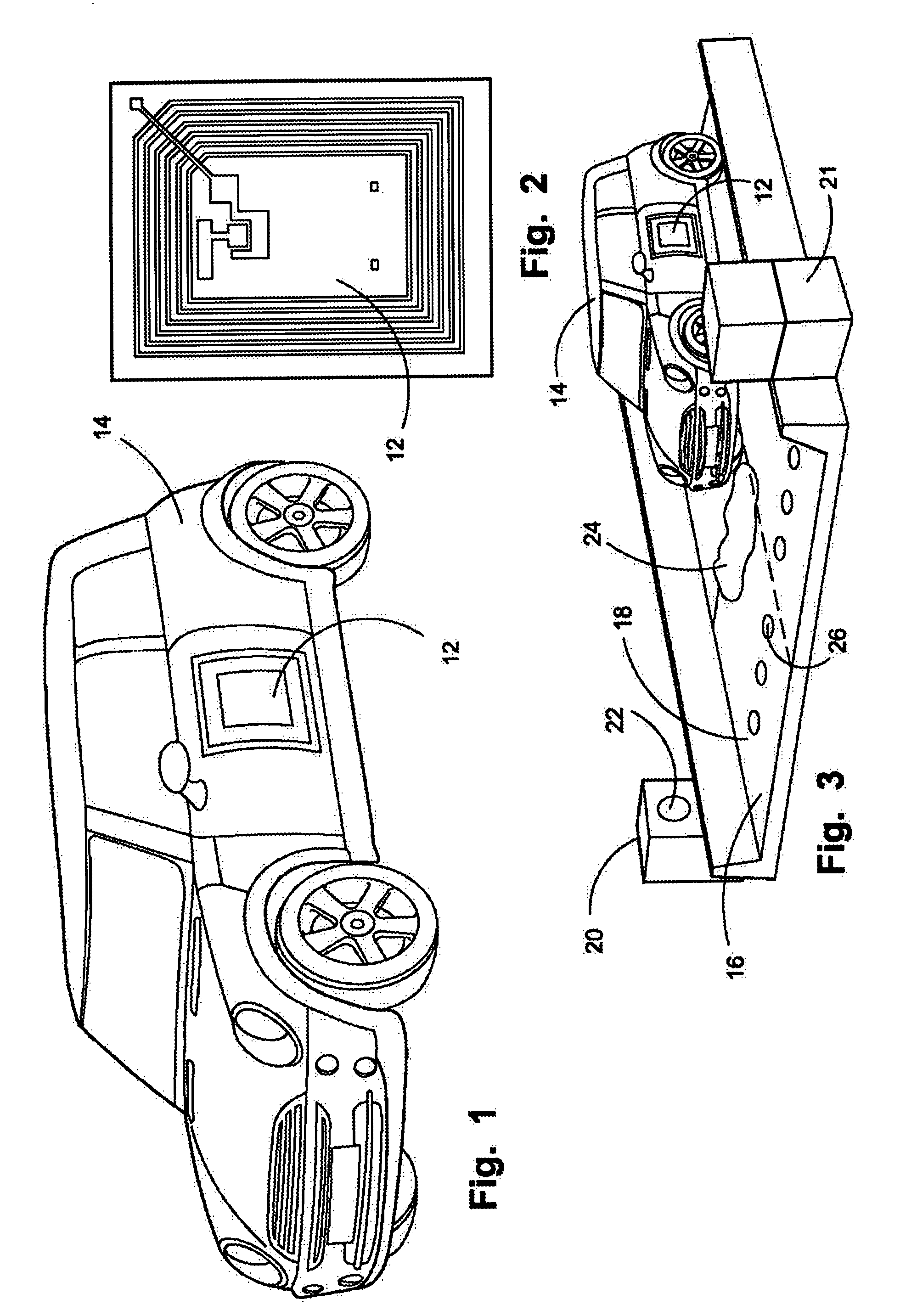 Method and apparatus for remote control vehicle identification