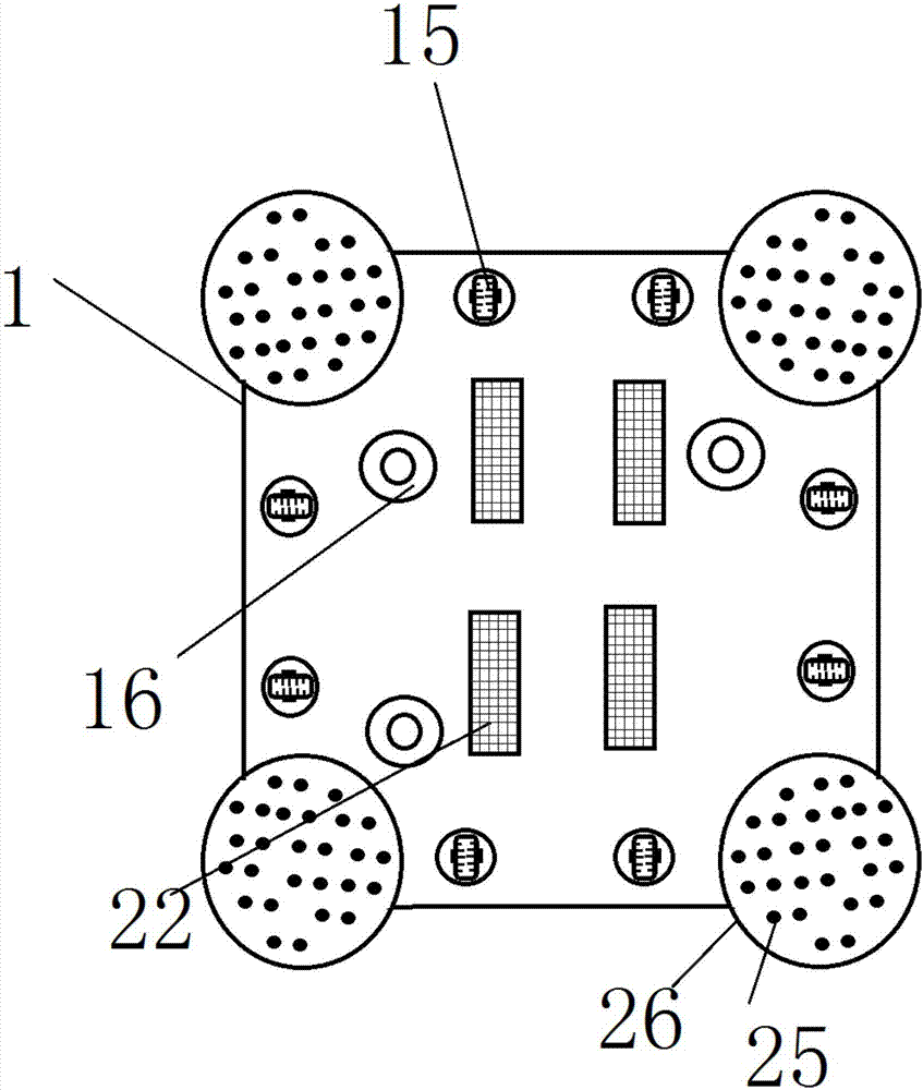 Household safe intelligent mopping device