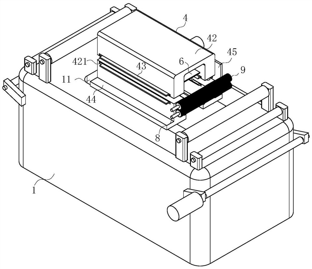 Teeth washing equipment for zipper chain embryos