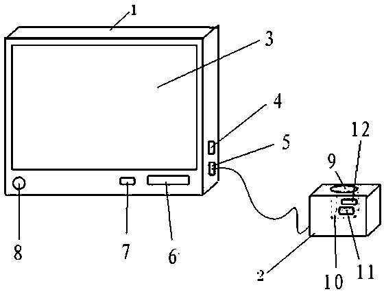 Portable ultrasonic bone densitometer