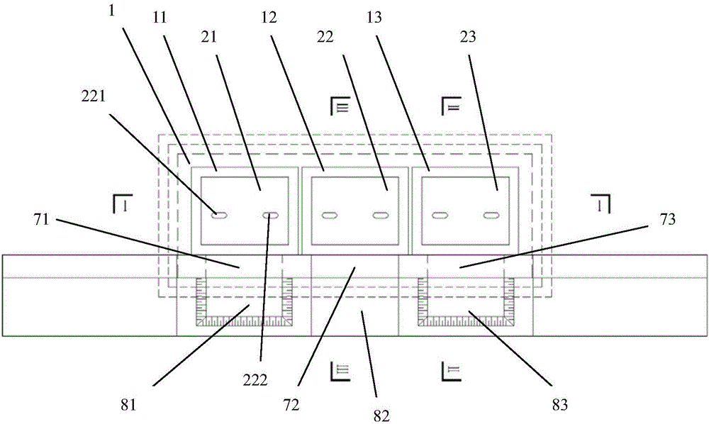 Gutter inlet with built-in gratings