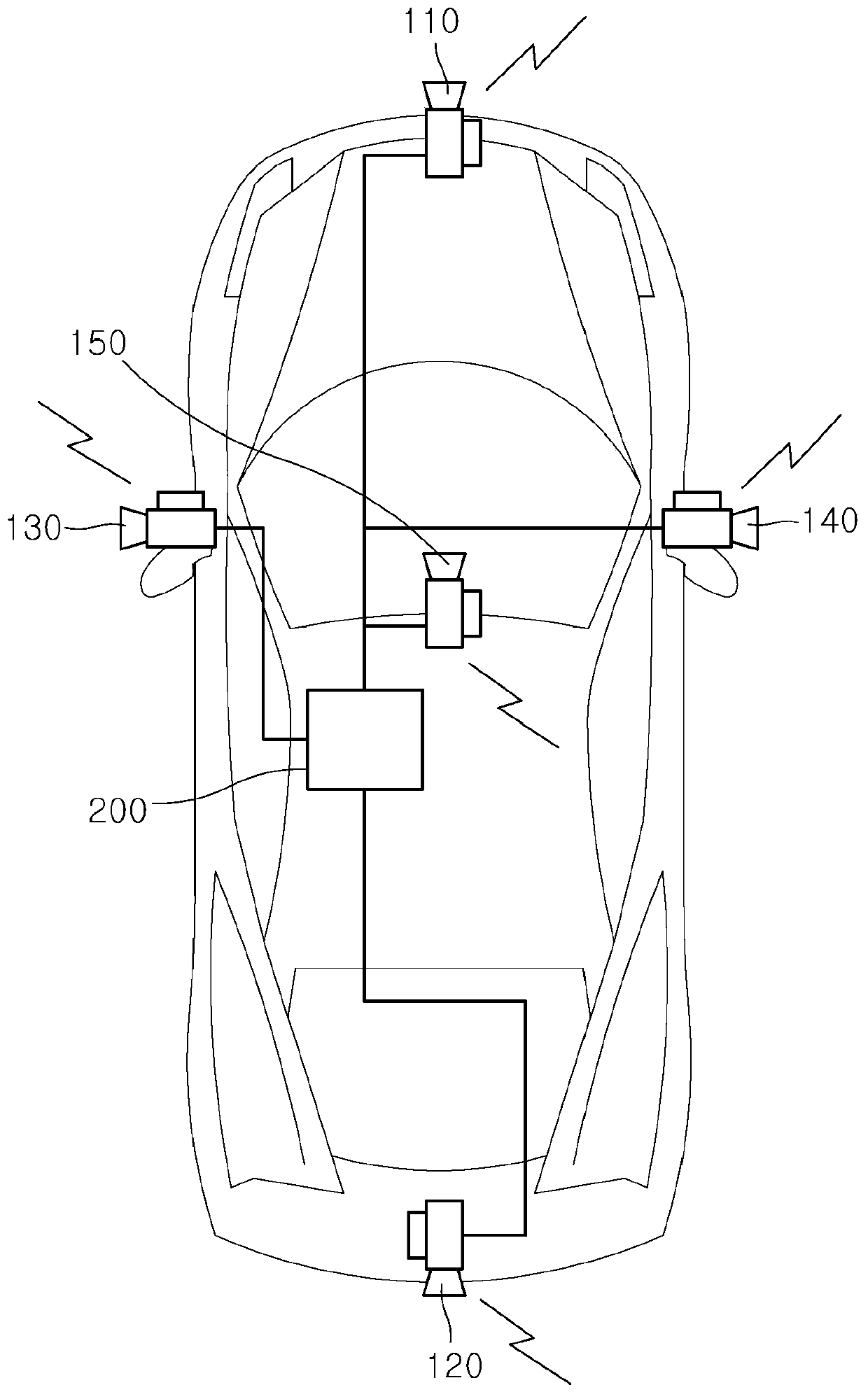 Wide area surround view monitoring apparatus for vehicle and control method thereof