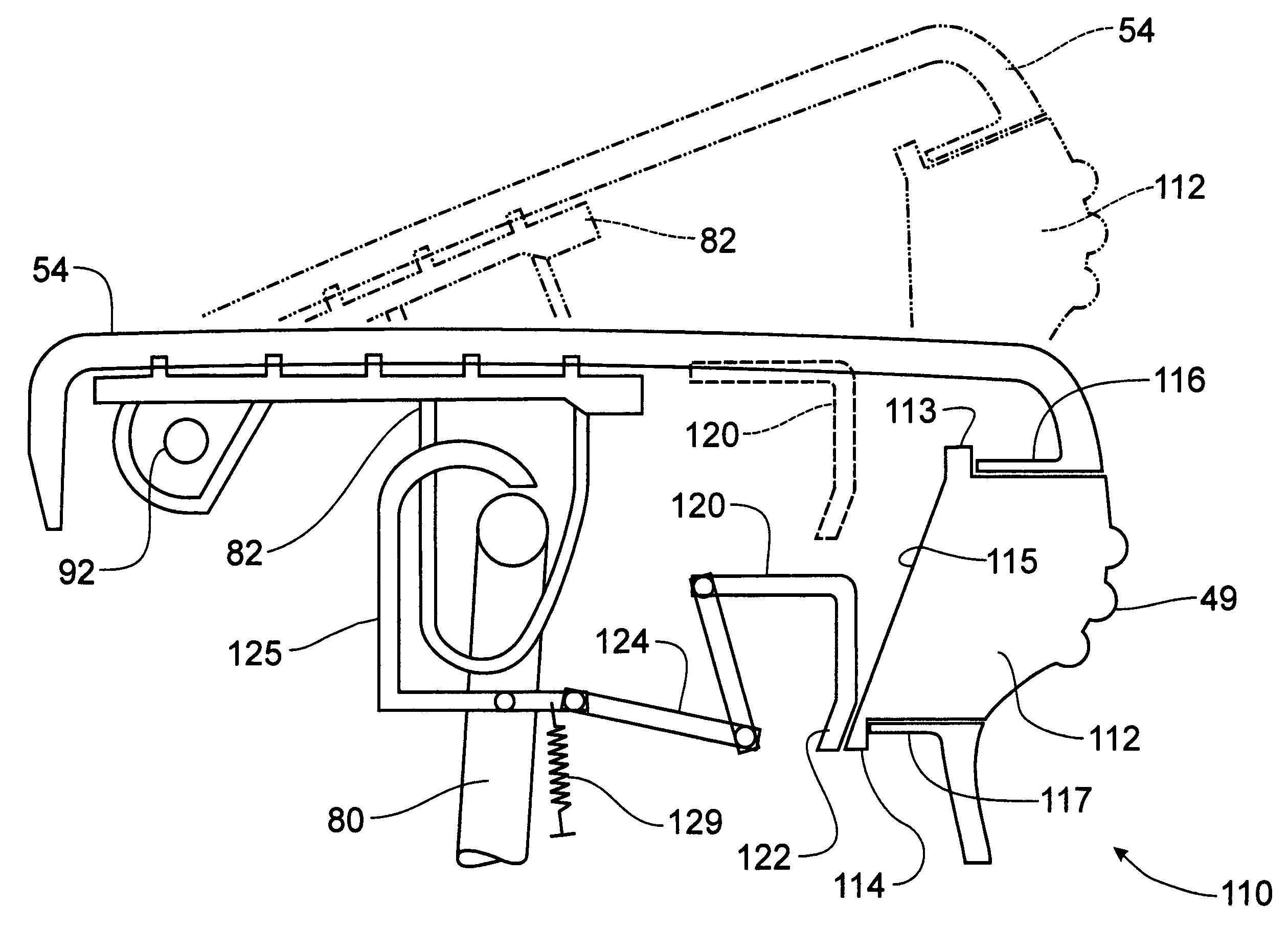 Push button release mechanism for supplemental tailgates