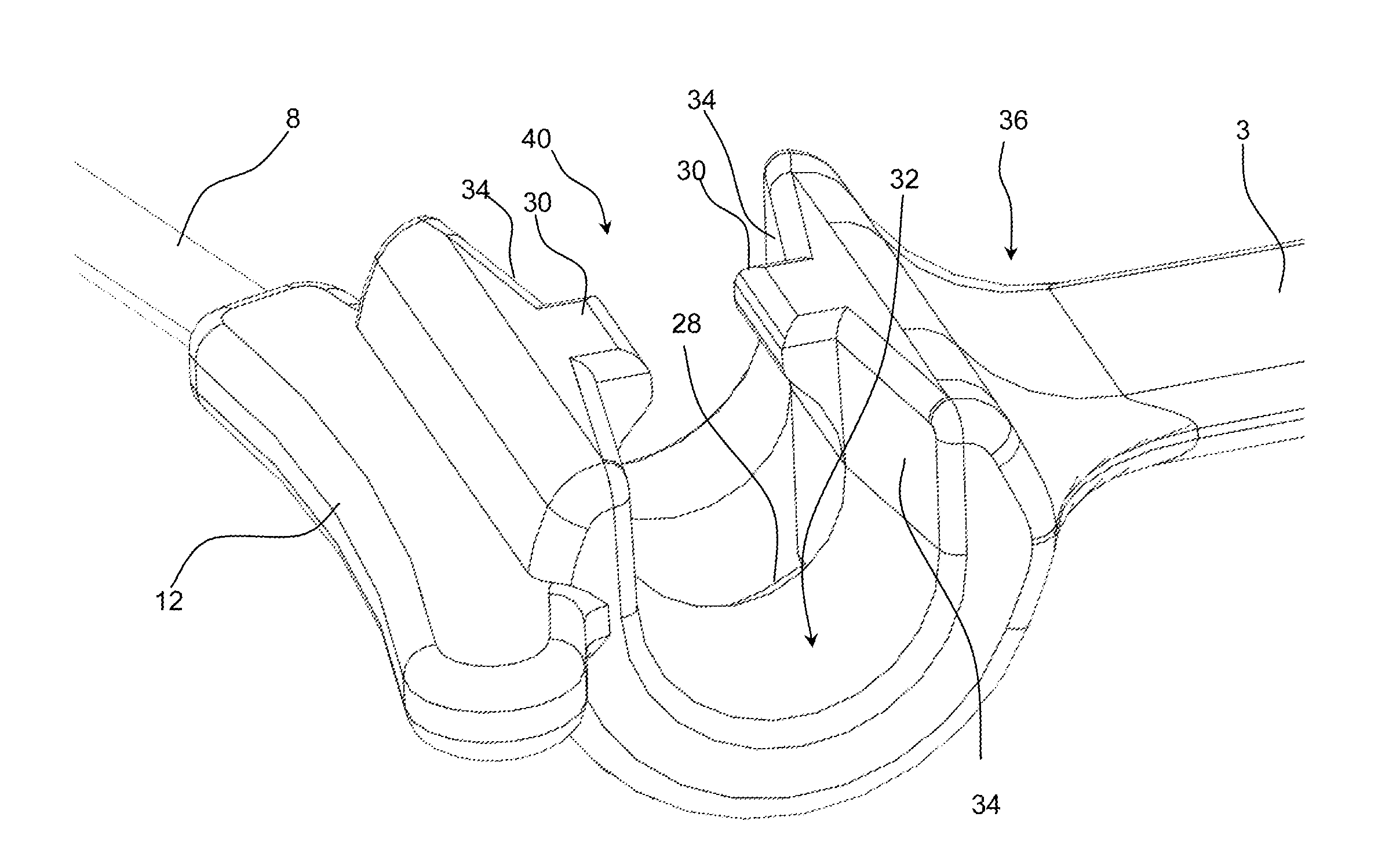 Ear strap for a probe tube