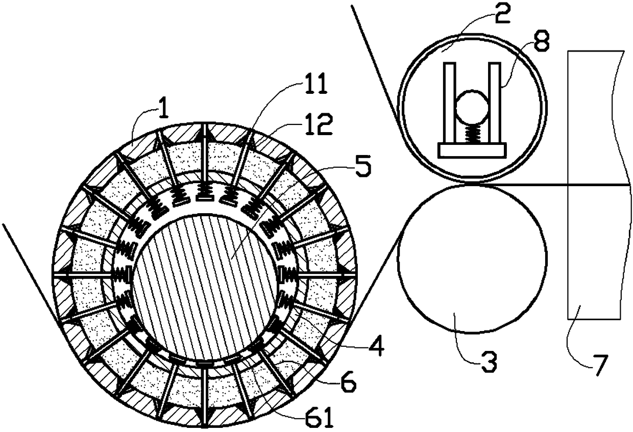 Quantitative point fabric bonding machine