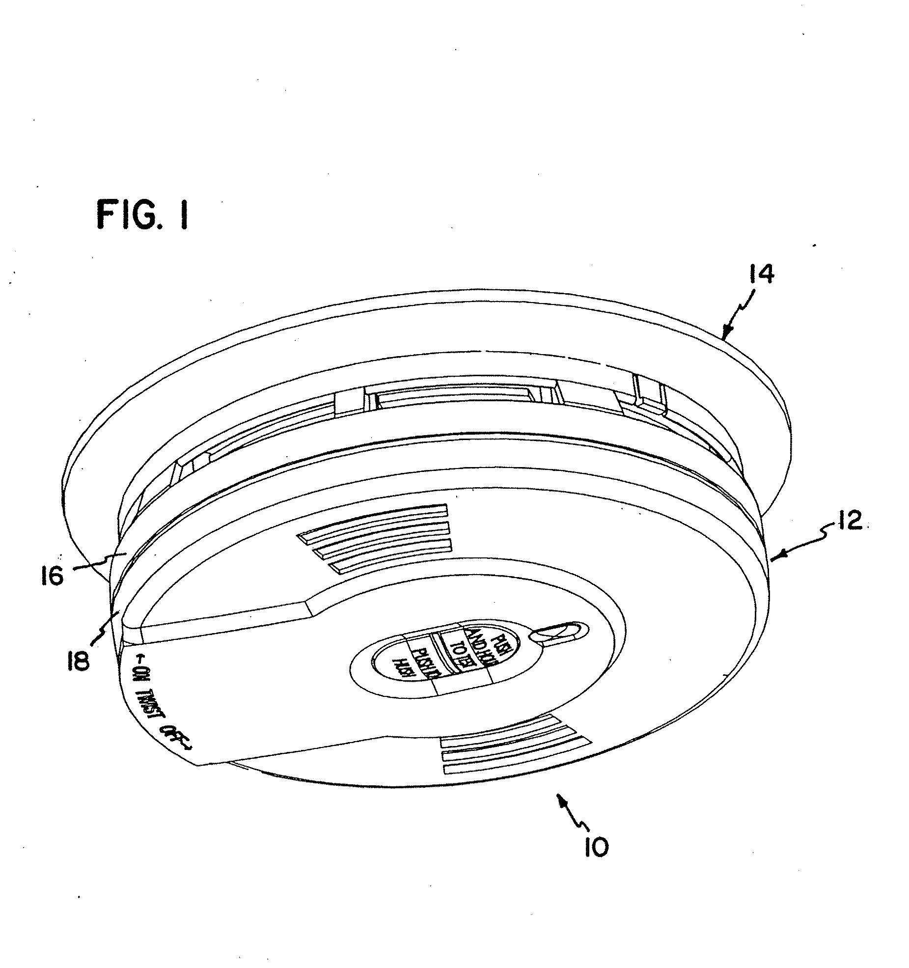 Life Safety Alarm with a Sealed Battery Power Supply