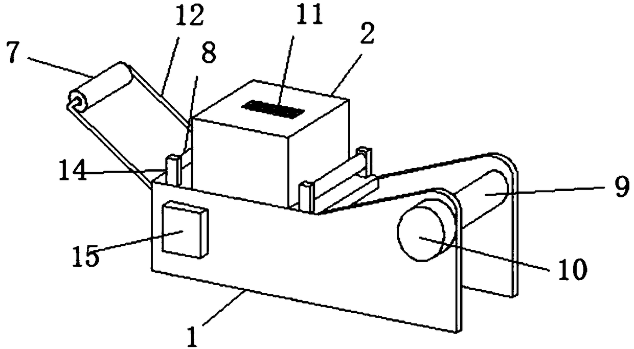 Drying and winding equipment for leather fabric