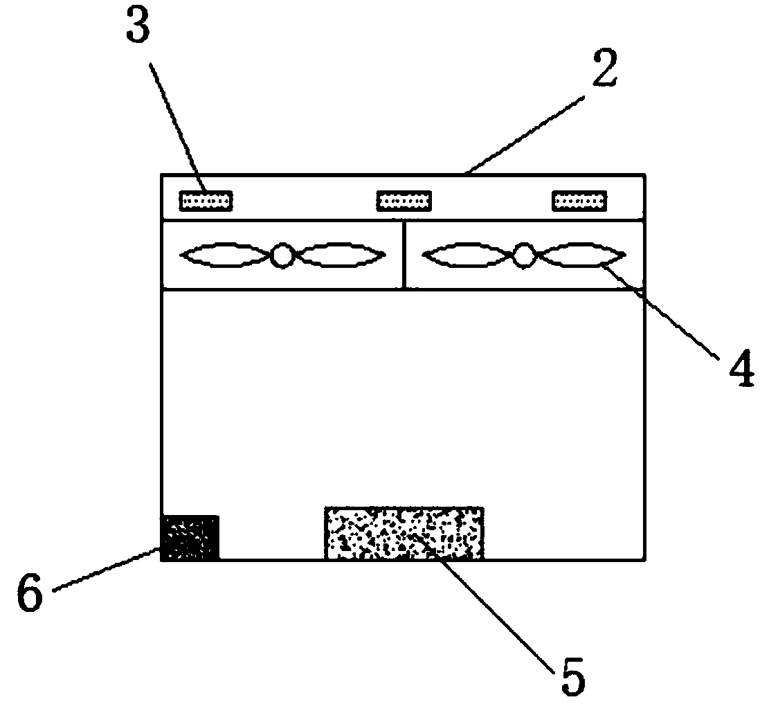 Drying and winding equipment for leather fabric