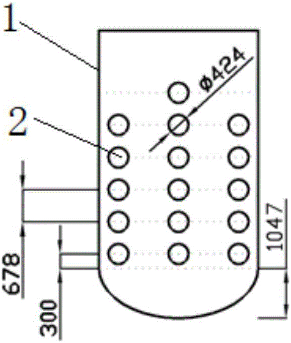 Pressurization gas cylinder arrangement method in rocket oxygen tank cold helium pressurization system