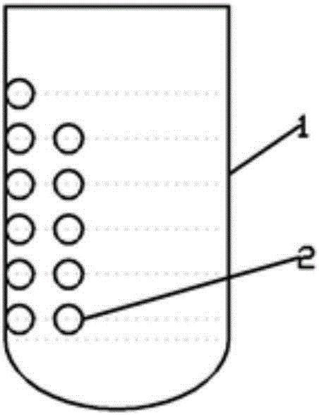 Pressurization gas cylinder arrangement method in rocket oxygen tank cold helium pressurization system