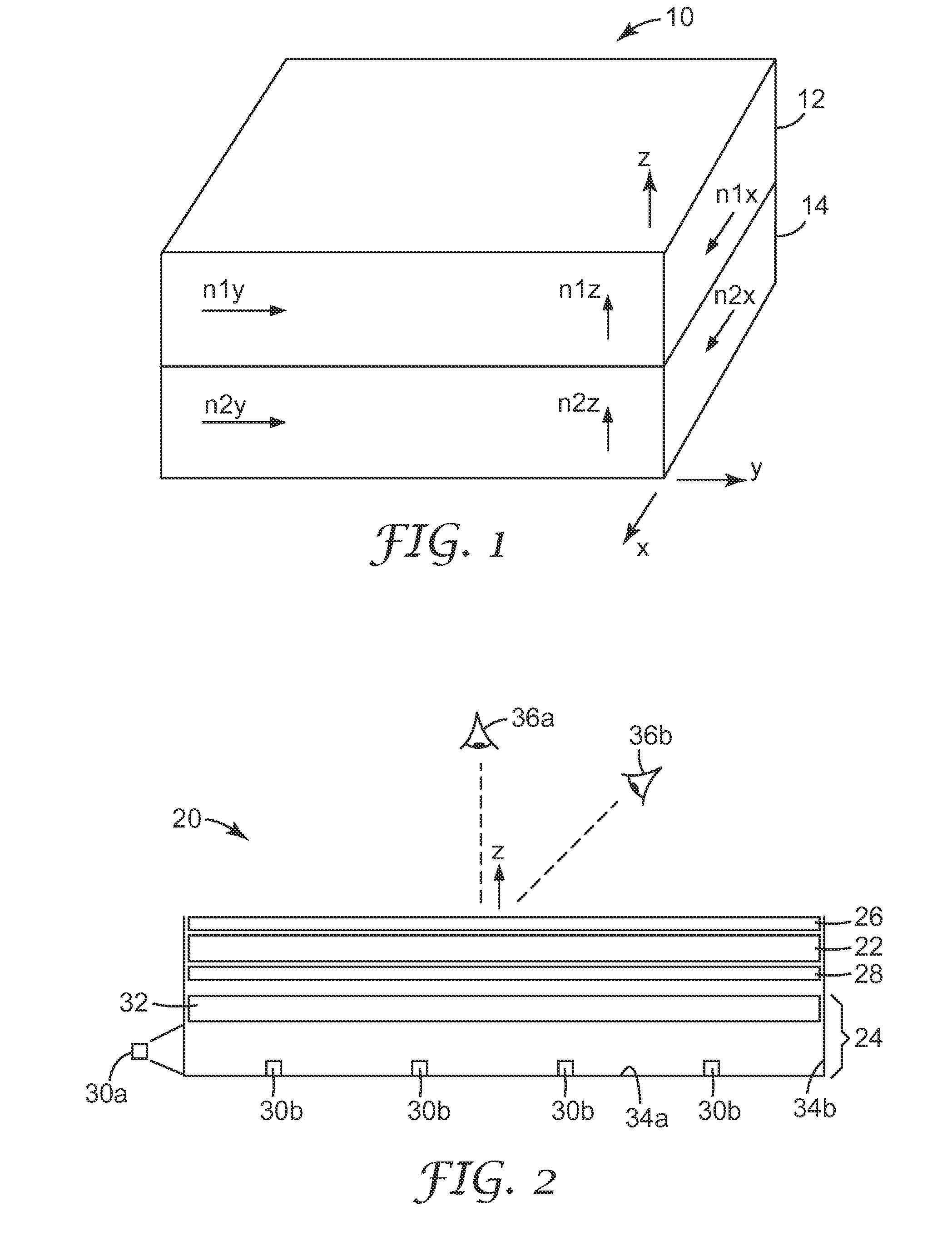 Low layer count reflective polarizer with optimized gain