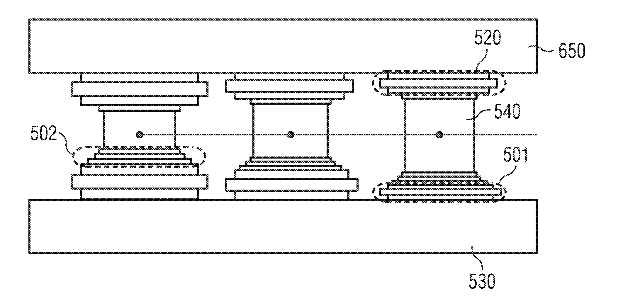 Power module comprising two substrates and method of manufacturing the same