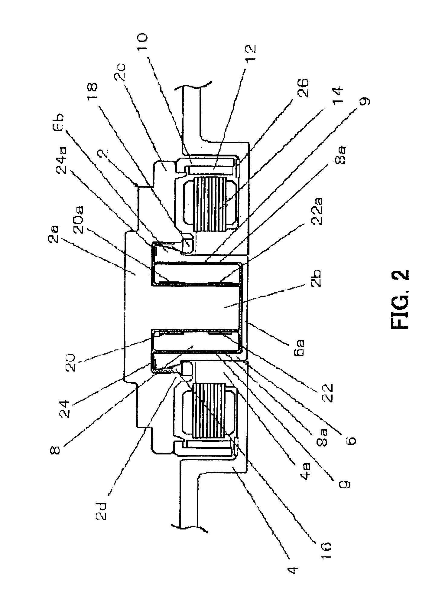 Spindle motor and disk drive furnished therewith