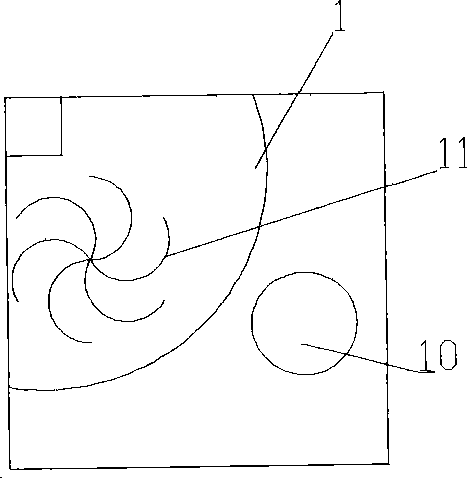 Plastering method and apparatus for counterweight or spring traction force