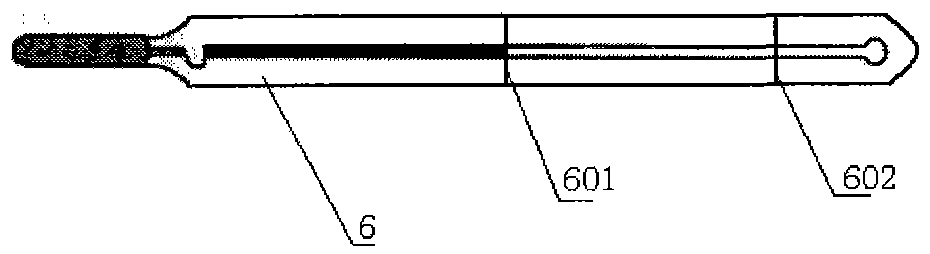 Glass thermometer automatic sorting device