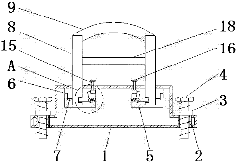 Parking lock convenient to replace and used for parking equipment