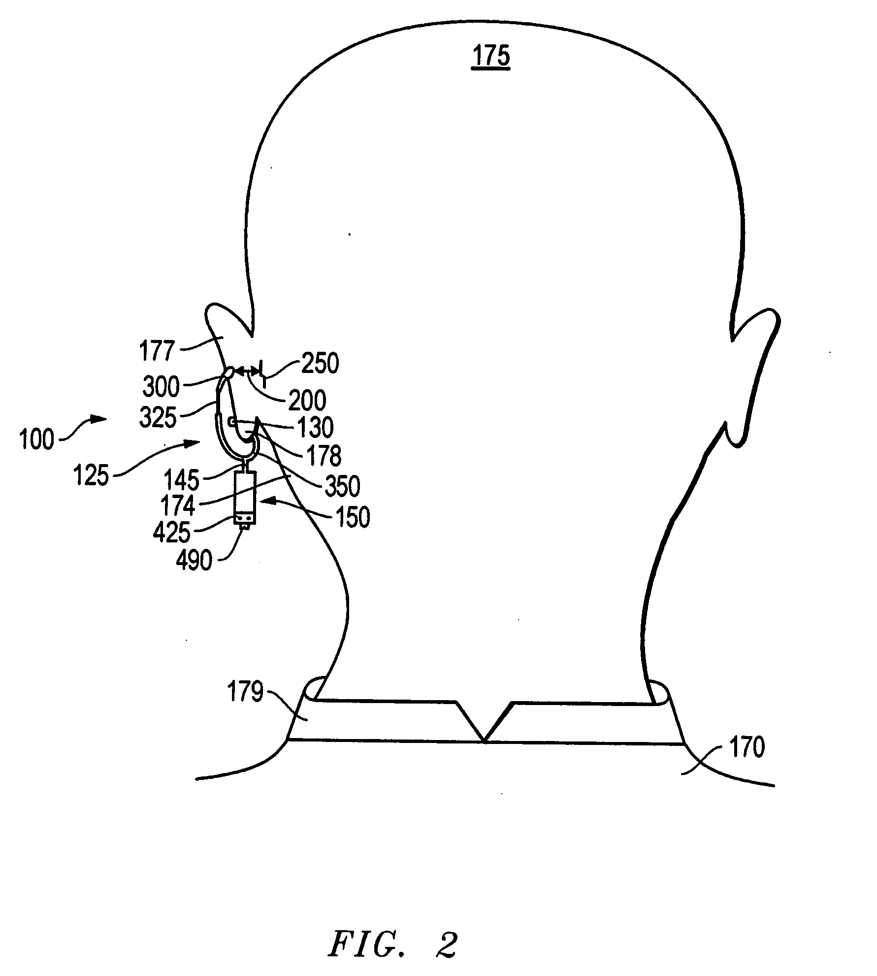 Wireless earring assembly