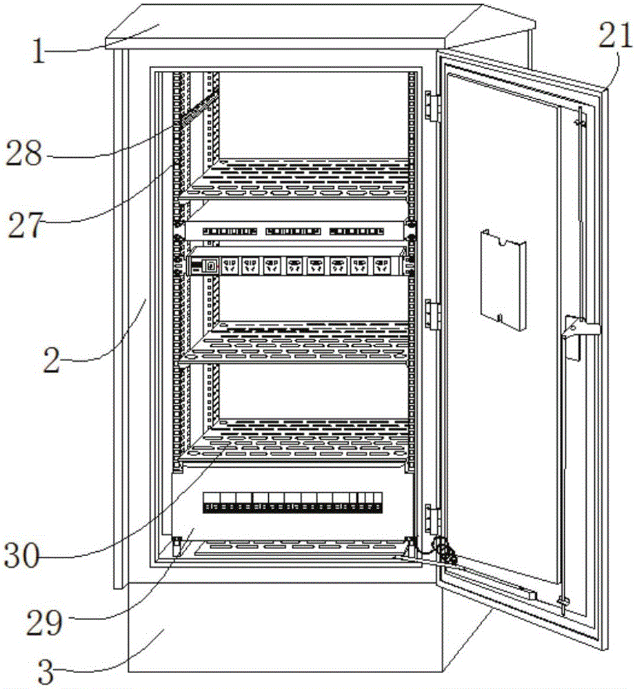 Landing case