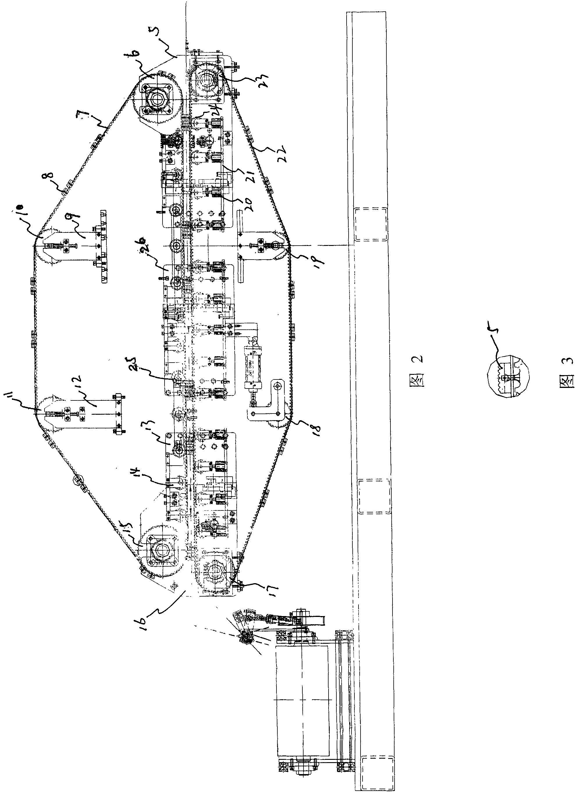 Delivery , clamping, welding and cutting device and method for adult incontinence pants